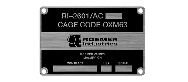 Nameplate-Sample-06 Aluminum Nameplates