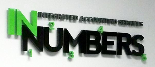 Reception Signage